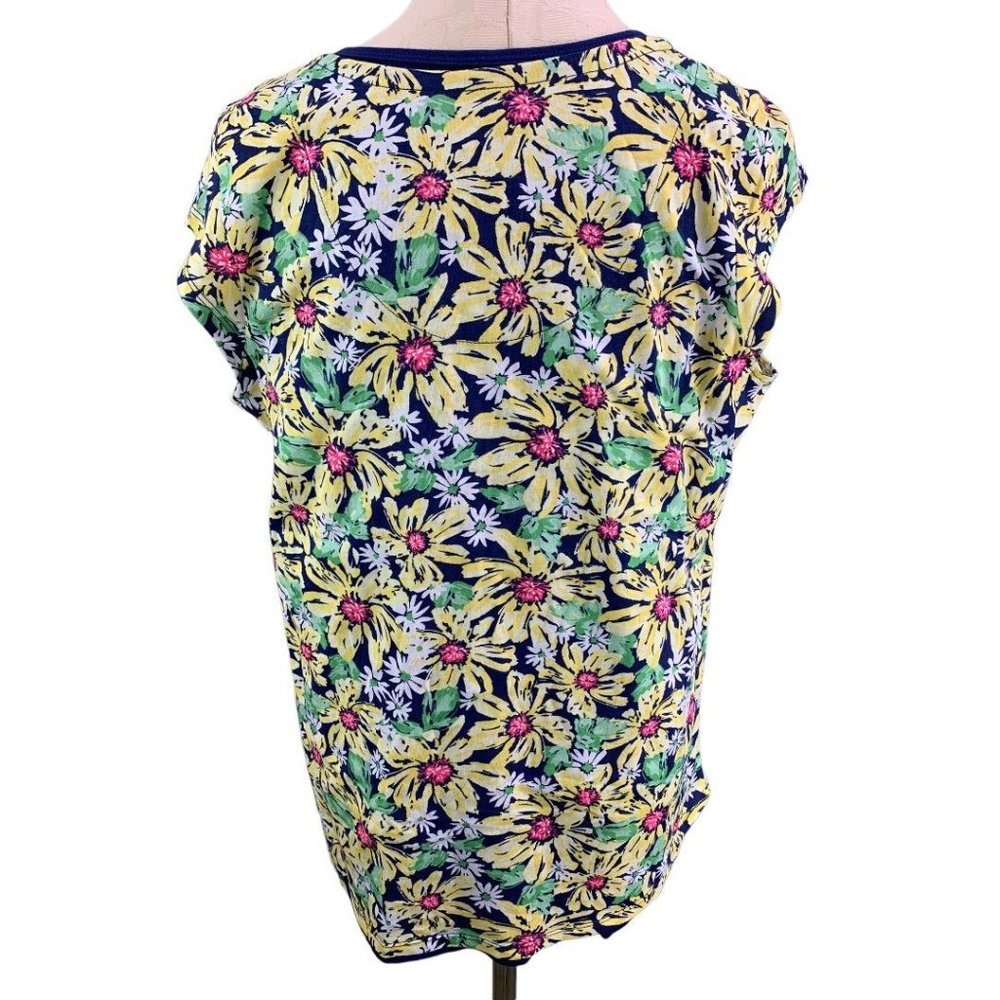 Medium Petite Carol Hochman Women's Sleepwear Shirts Cami and Tshirt Floral - Picture 4 of 11